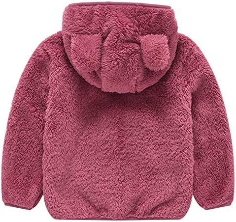 Cute Fleece Bear Hoodie for Kids
