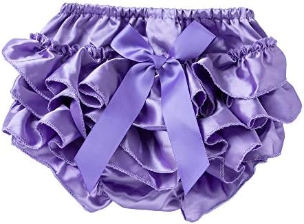Comfortable Bowknot Ruffle Diaper for Toddler Girls