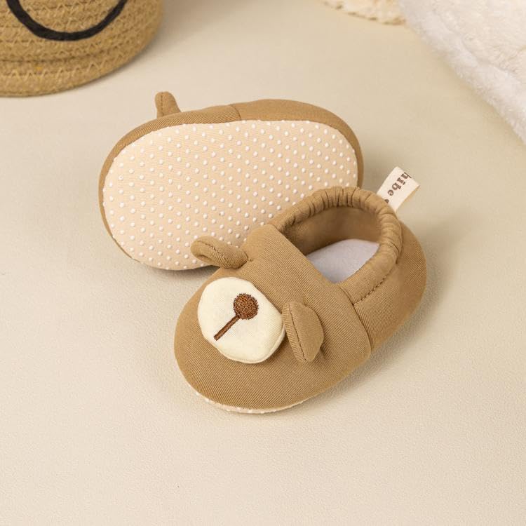 Sawimlgy Soft Non-Skid Baby Slipper for Infants