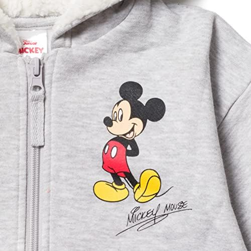Mickey Mouse Simba Fleece Zip Up Hoodie Newborn Toddler
