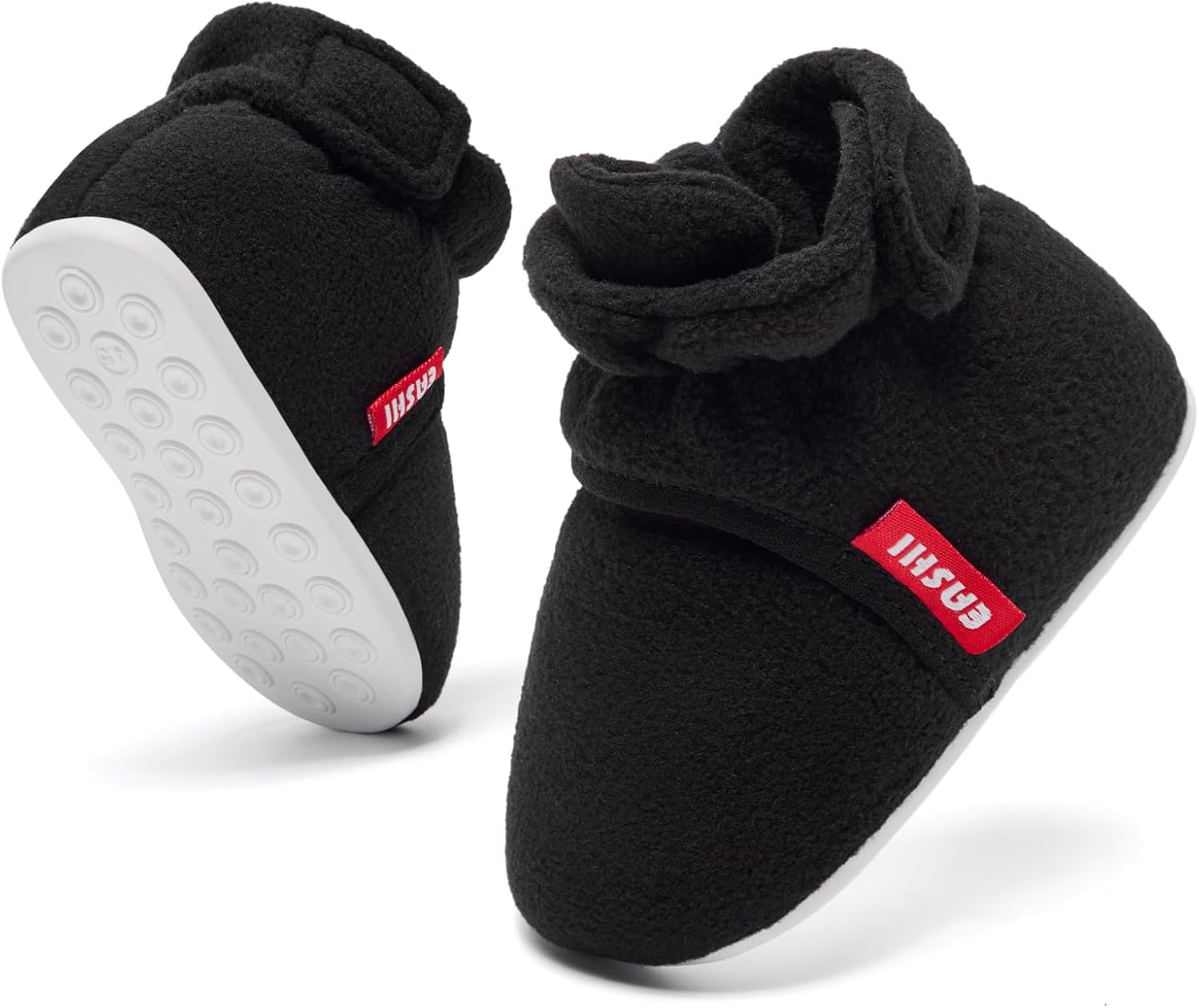 Eashi Toddler Non-Slip Soft Sole Socks Boots - Warm Multi-Size