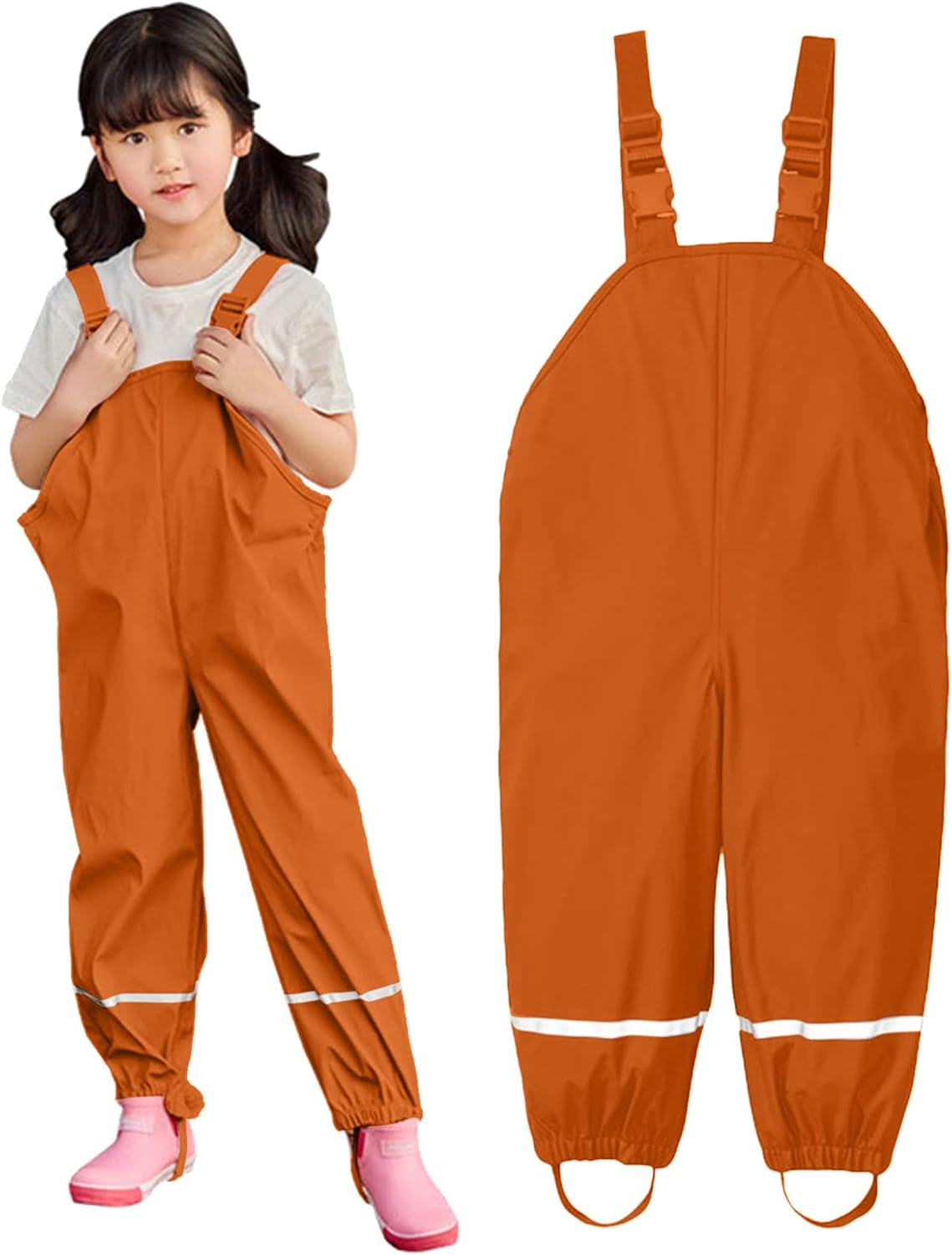 AIMAOMI Boys Girls Waterproof Rain Pants