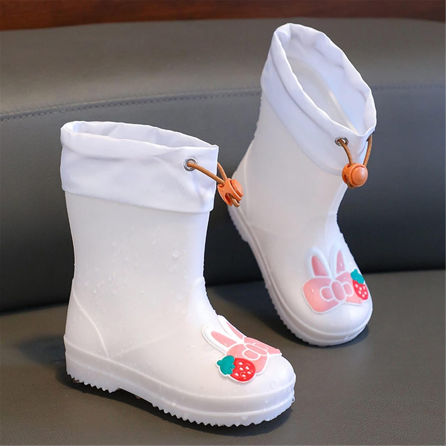 Rain Boots for Kids Waterproof Insulated Cute for Boys Girls