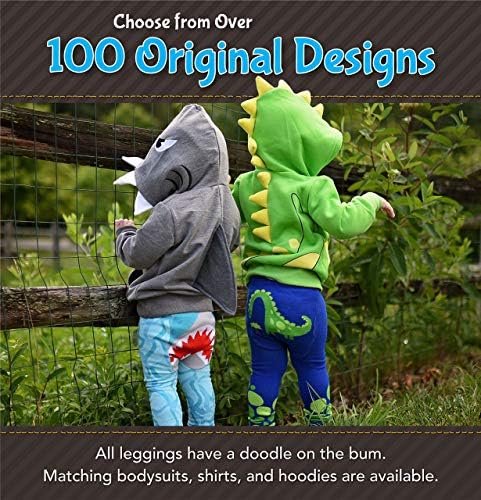 Doodle Pants Santa Legging for Babies
