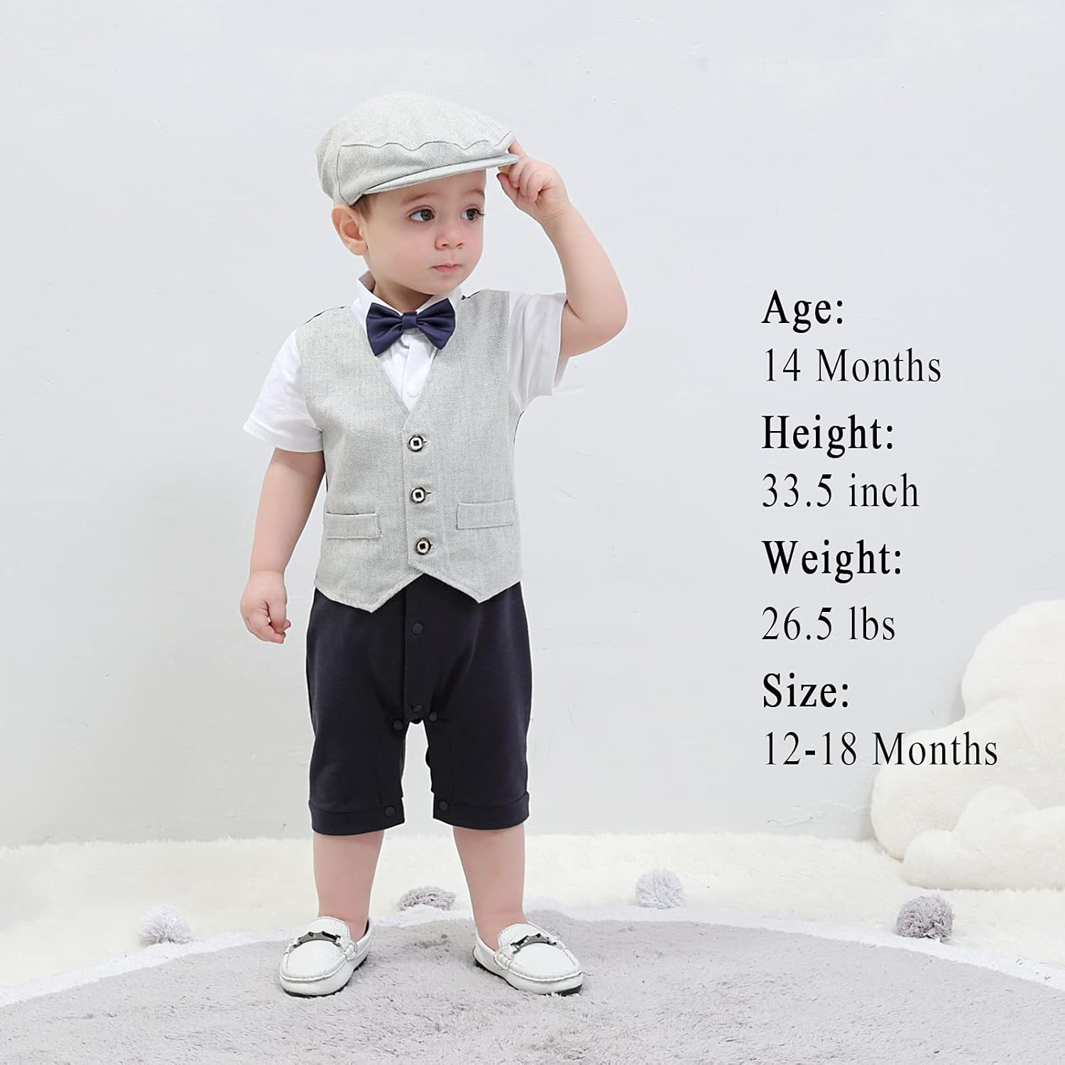 HOSUKKO One-Piece Romper for Babies