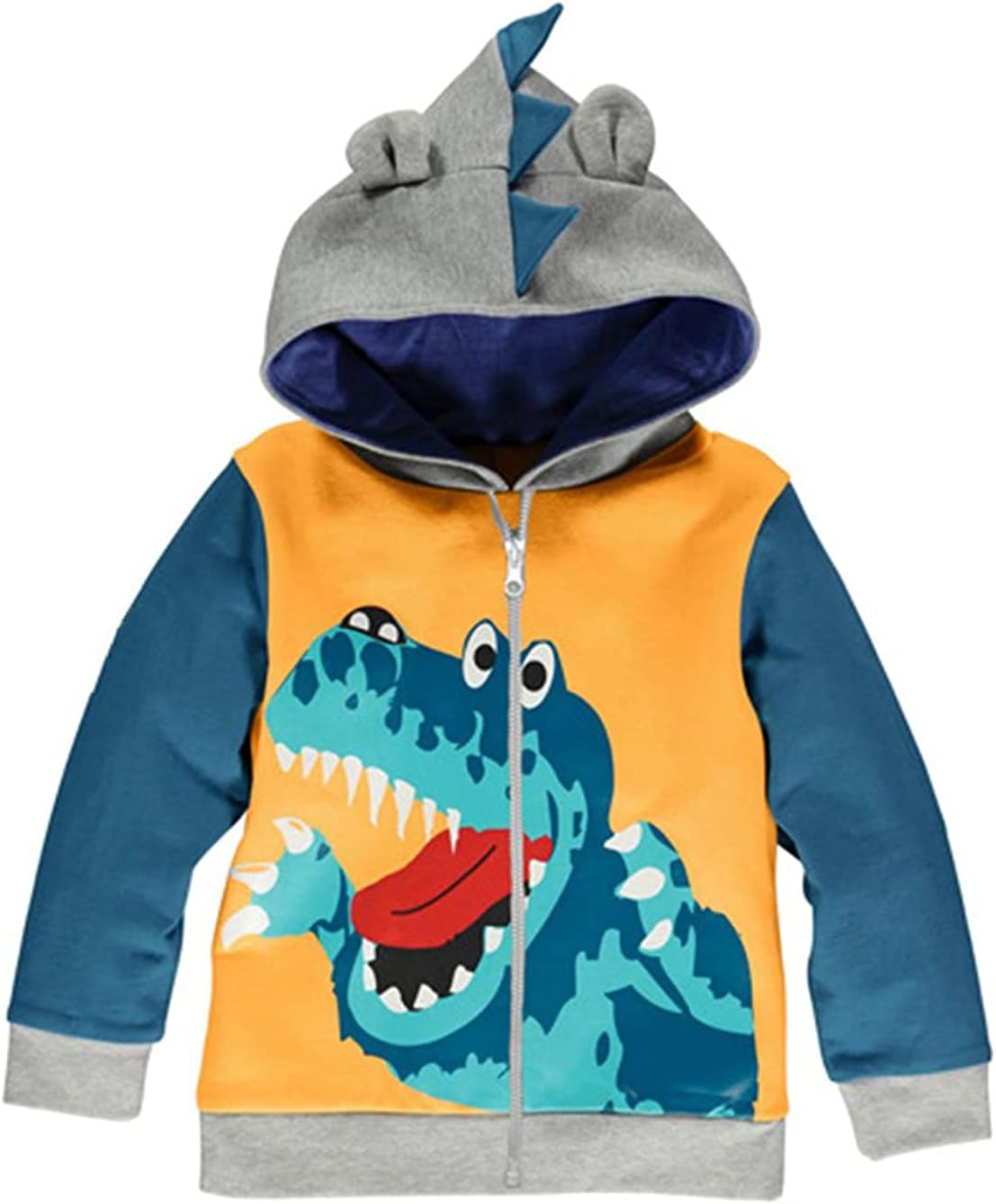 Little Hand Boys Dinosaur-Hoodie 2-7 Years
