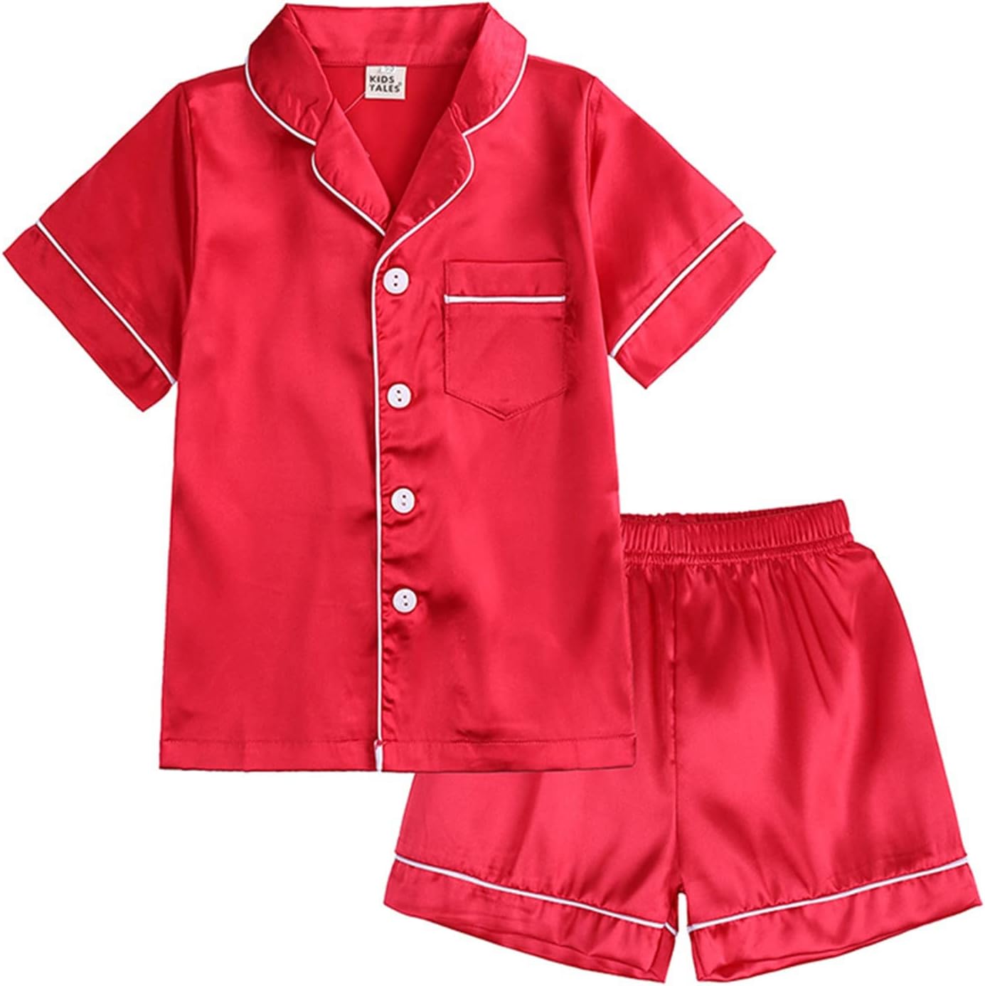 Satin Silk Pajama Set for Babies