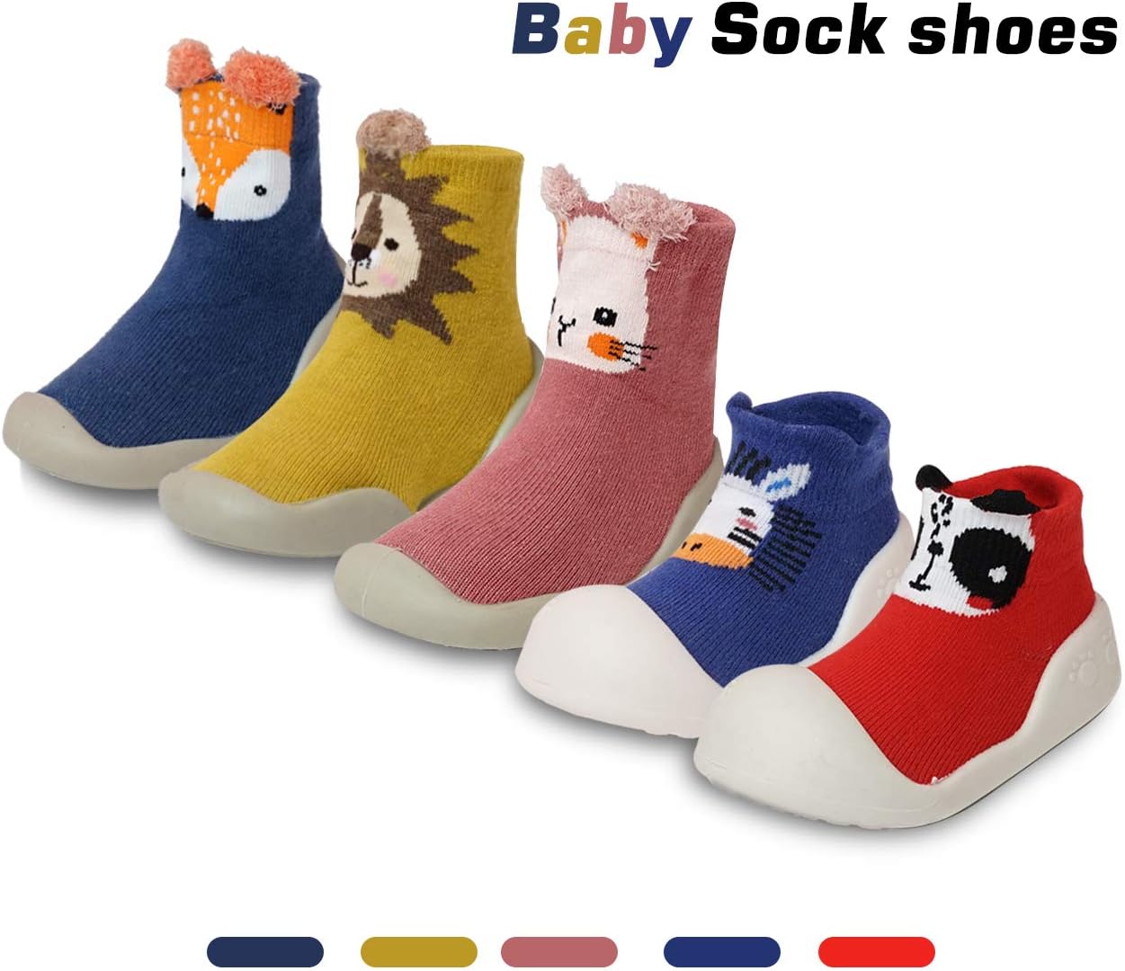 Long-Lived Baby Slipper and Sock Set