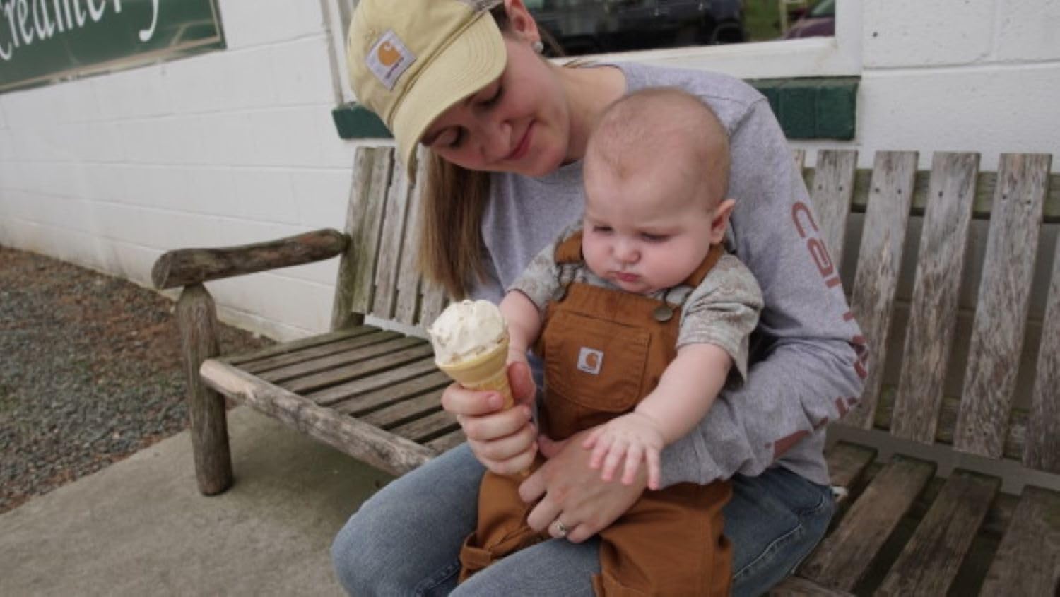 PremiumCarhartt Baby Bib Overalls