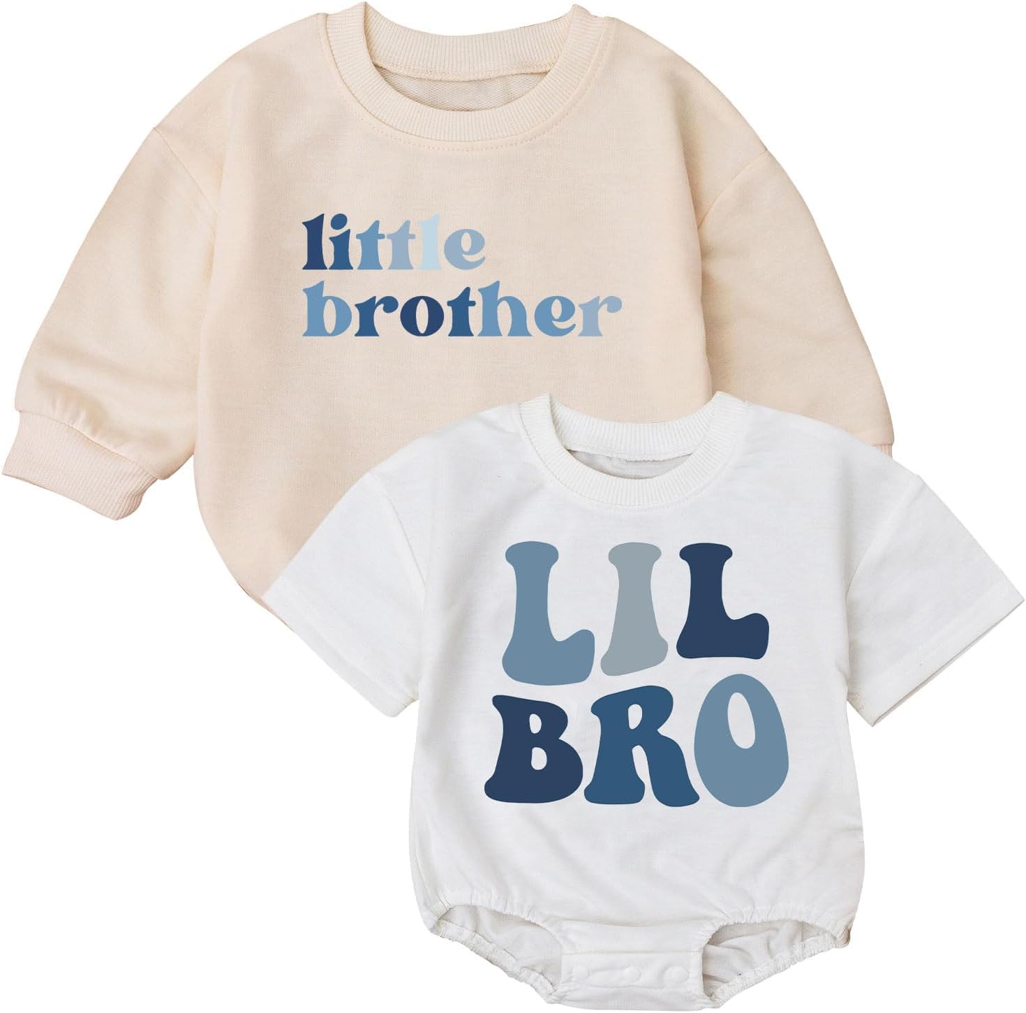 Premium Comfort Style Baby Boy Romper Set for New Little Brothers