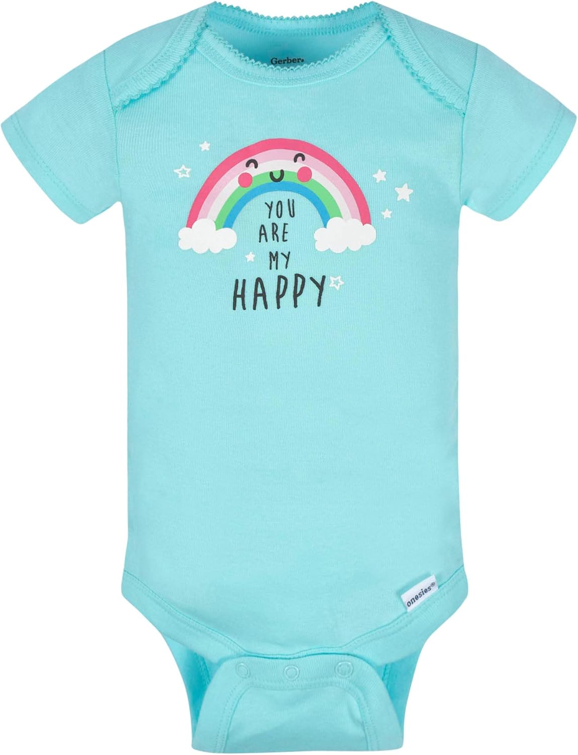 Gerber Baby Girls 8-Piece Onesies Bodysuits
