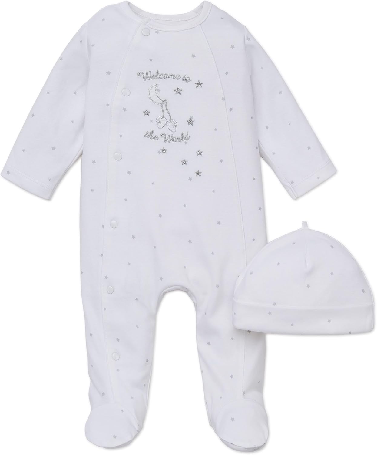 Little Me Footie Sets for Babies Soft Scratch-Free Closures