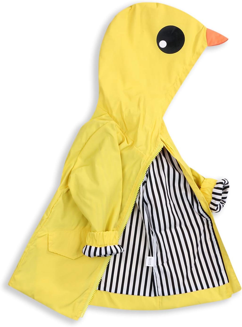 YOUNGER TREE Cute Duck Raincoat Hoodie for Toddler Baby Boy Girl