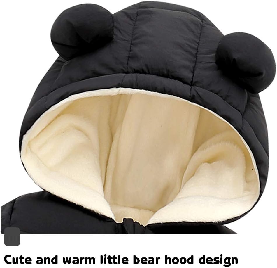 Cute Baby Boys Girls Winter Snowsuit US