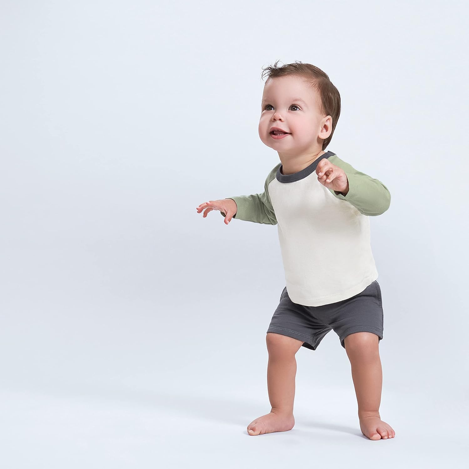 Gerber 3-Pack Knit Shorts for Toddler Boys Elastic Play Style