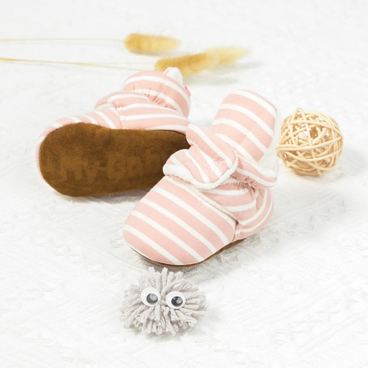 CENCIRILY Baby Unisex Slip-On Winter Booties