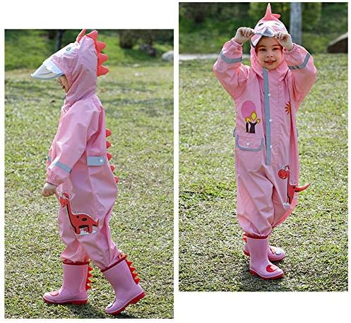 Rainy Day Fun Dinosaur-Printed Toddler Raincoat