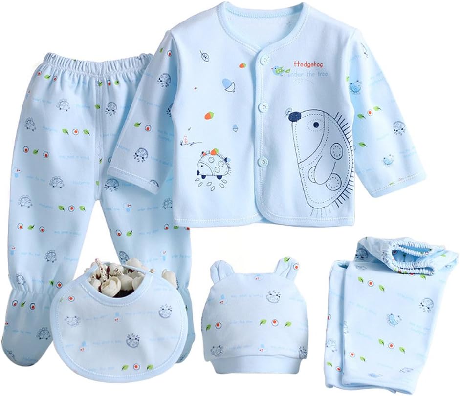 5PCS Newborn Cotton Set