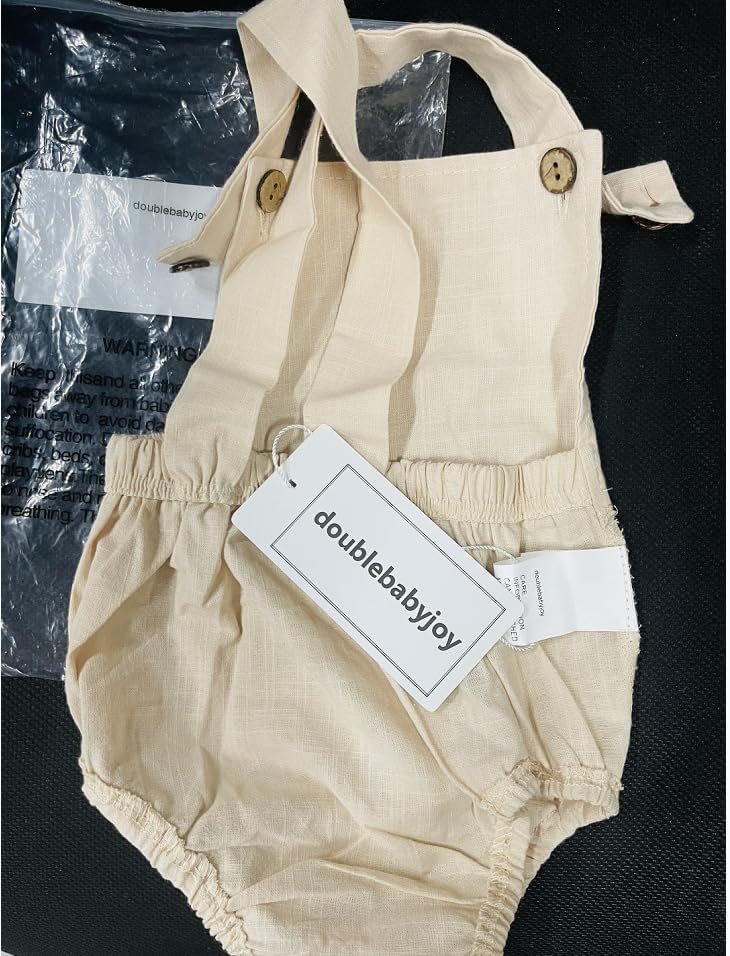 Doublebabyjoy Newborn Summer Romper