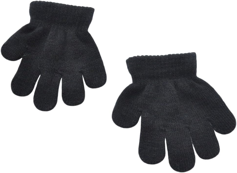 Cozy Warm Knitted Winter Gloves for Toddlers Girls 1-3 Years Old