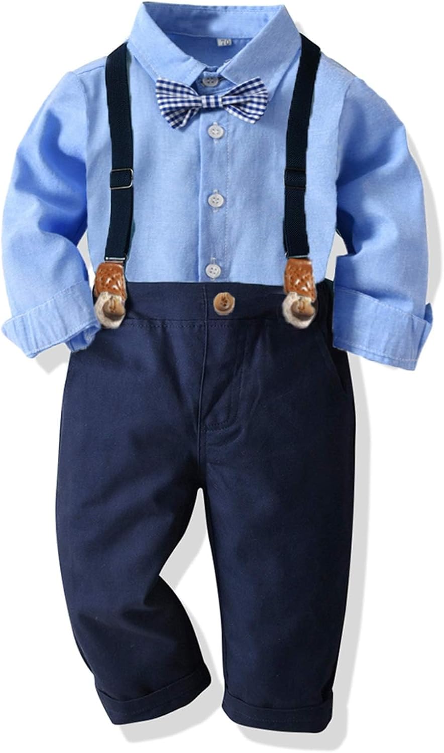 SALNIER Premium Style Toddler Boys Suit for Boys