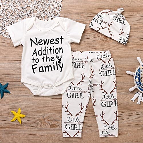 Newborn Suit for Baby shower - deer print