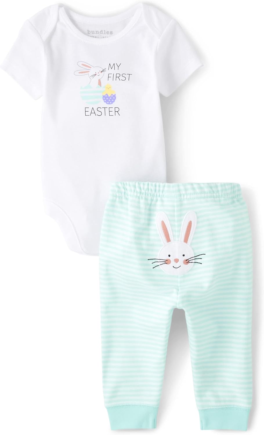 Dino-Themed 2-Piece Playwear Set for Babies - Soft and Cozy