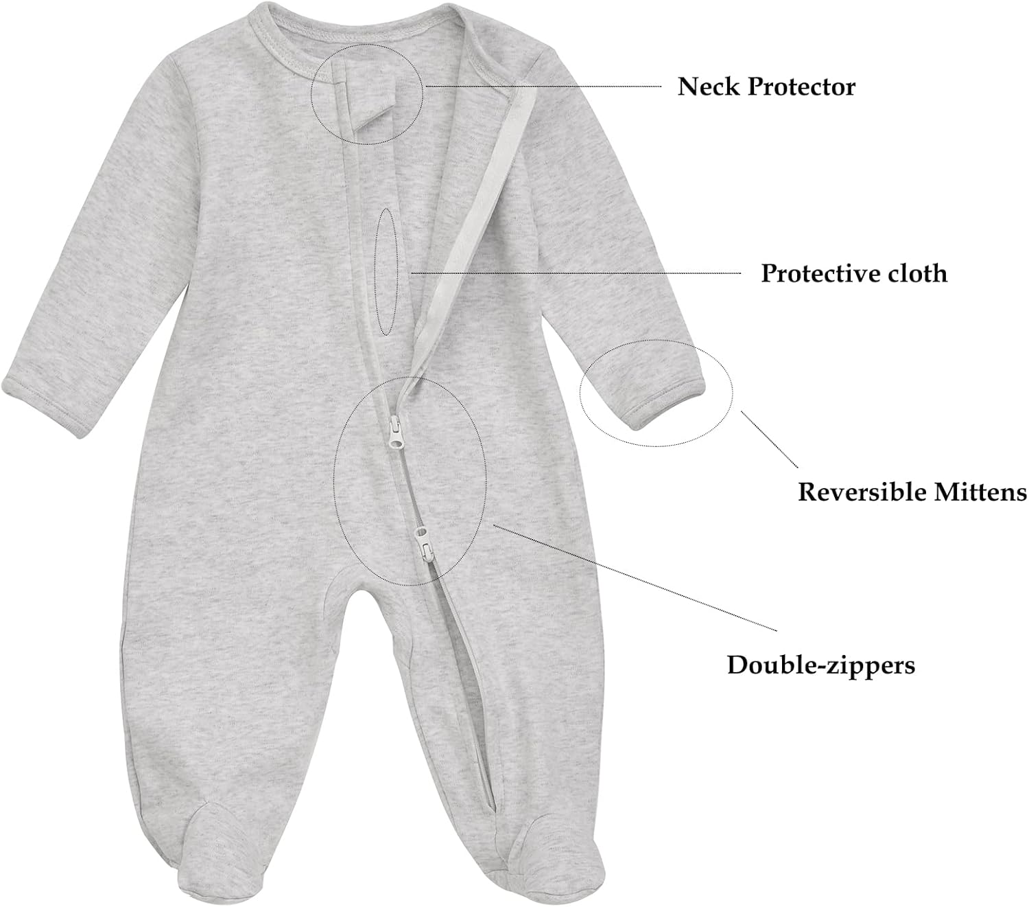 Aablexema Baby Footie Pajama Set - Cozy Skin-Friendly for Infant