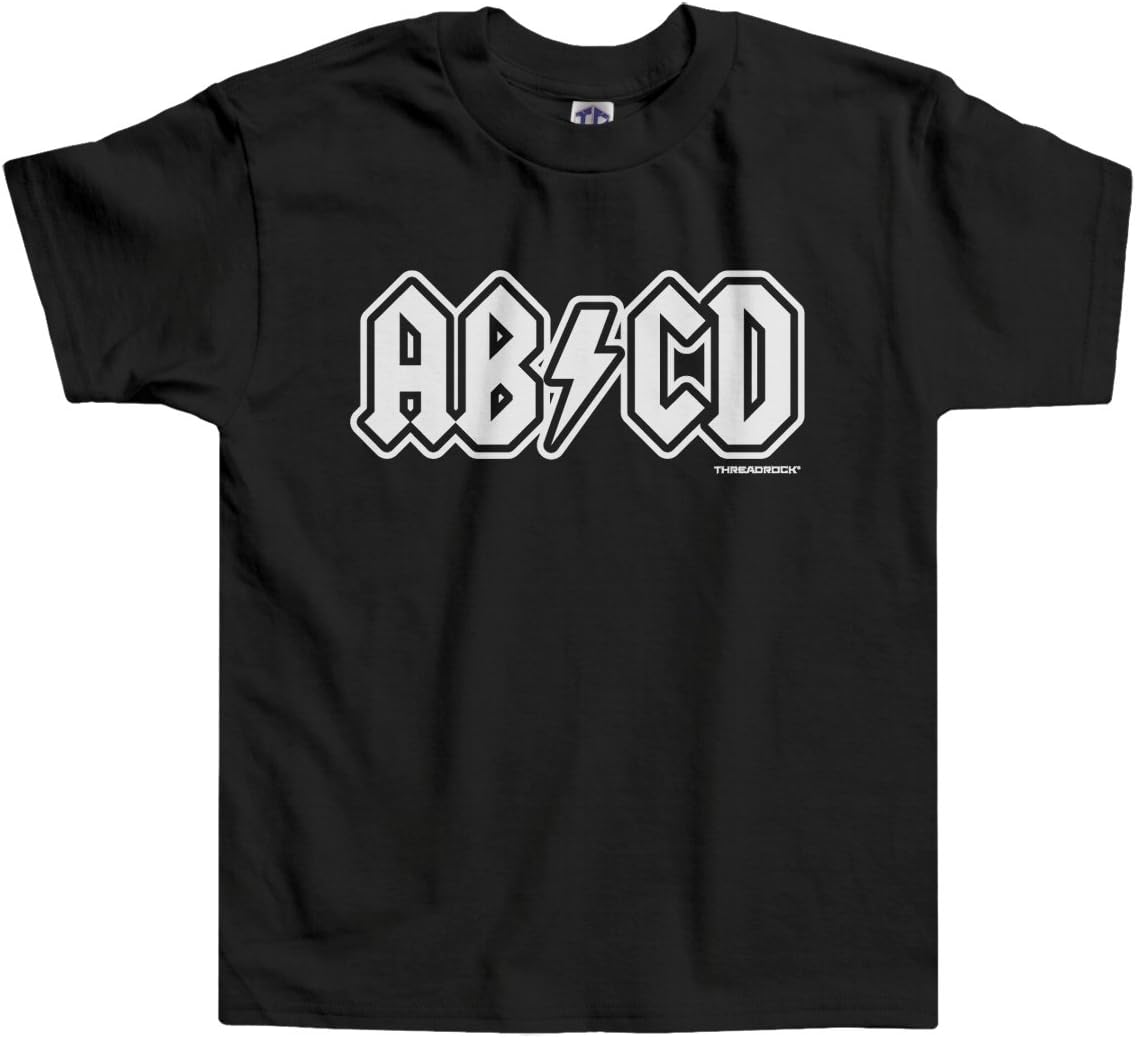 Threadrock Little Boys ABCD InfantToddler T-Shirt