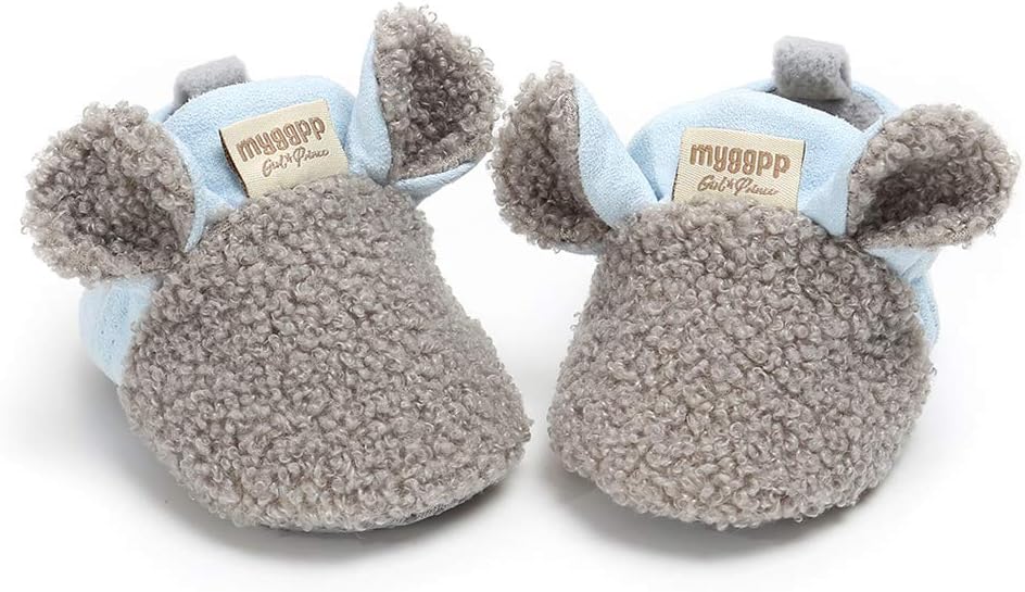 Cozy Fleece Boots with Non-Slip Bottom