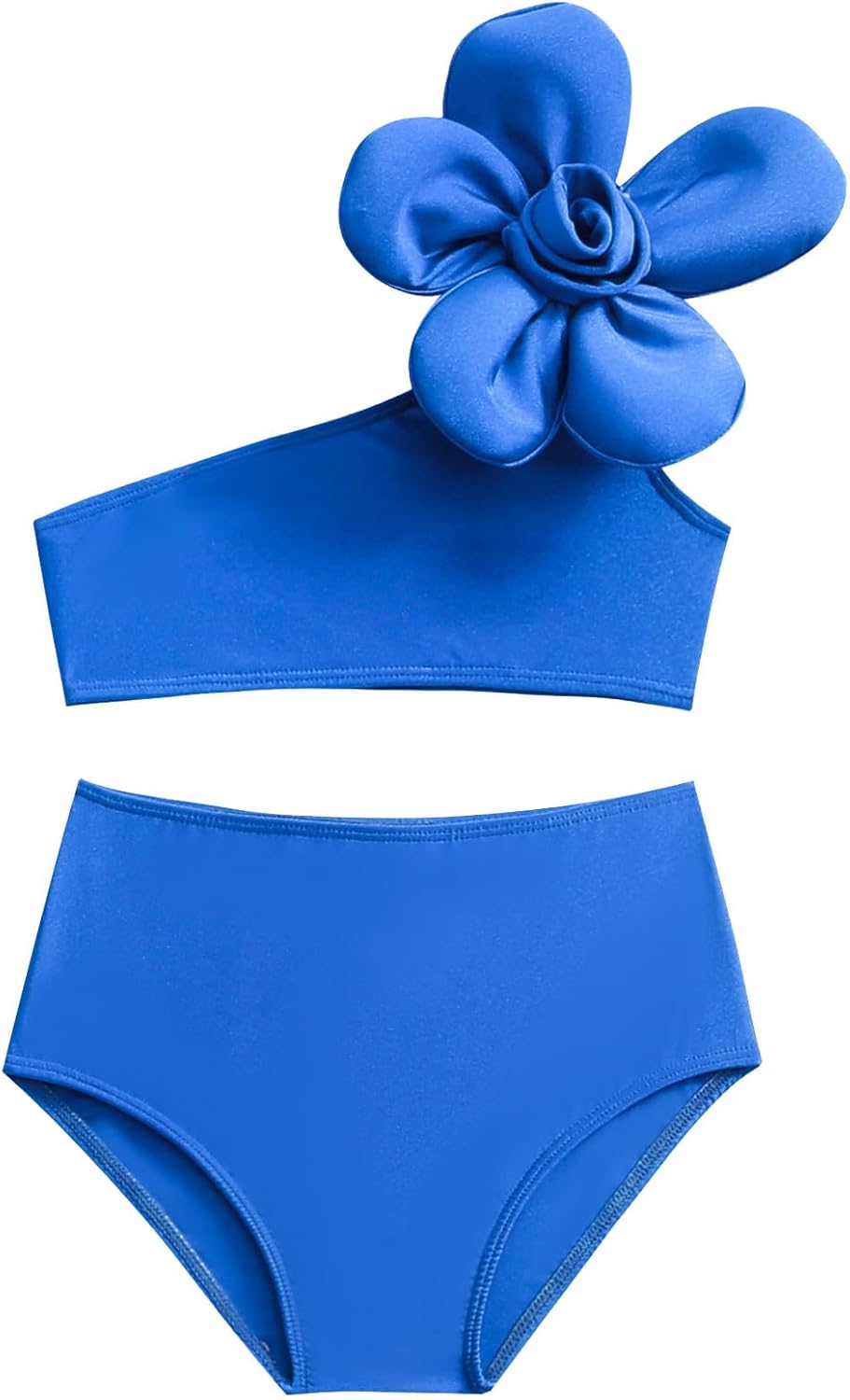 Ruffle One-Shoulder Toddler Swimsuit