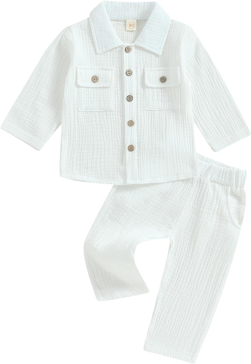 Perfect Fit ToddlerBamboo Polo Set-Cotton Mutation for FallWinter Growth