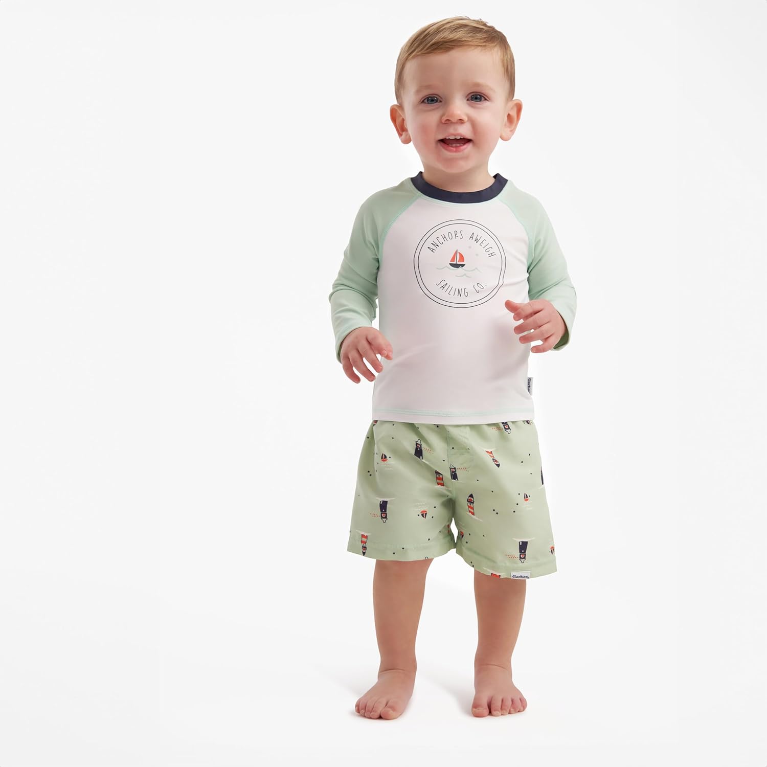 Gerber Toddler Rashguard Set
