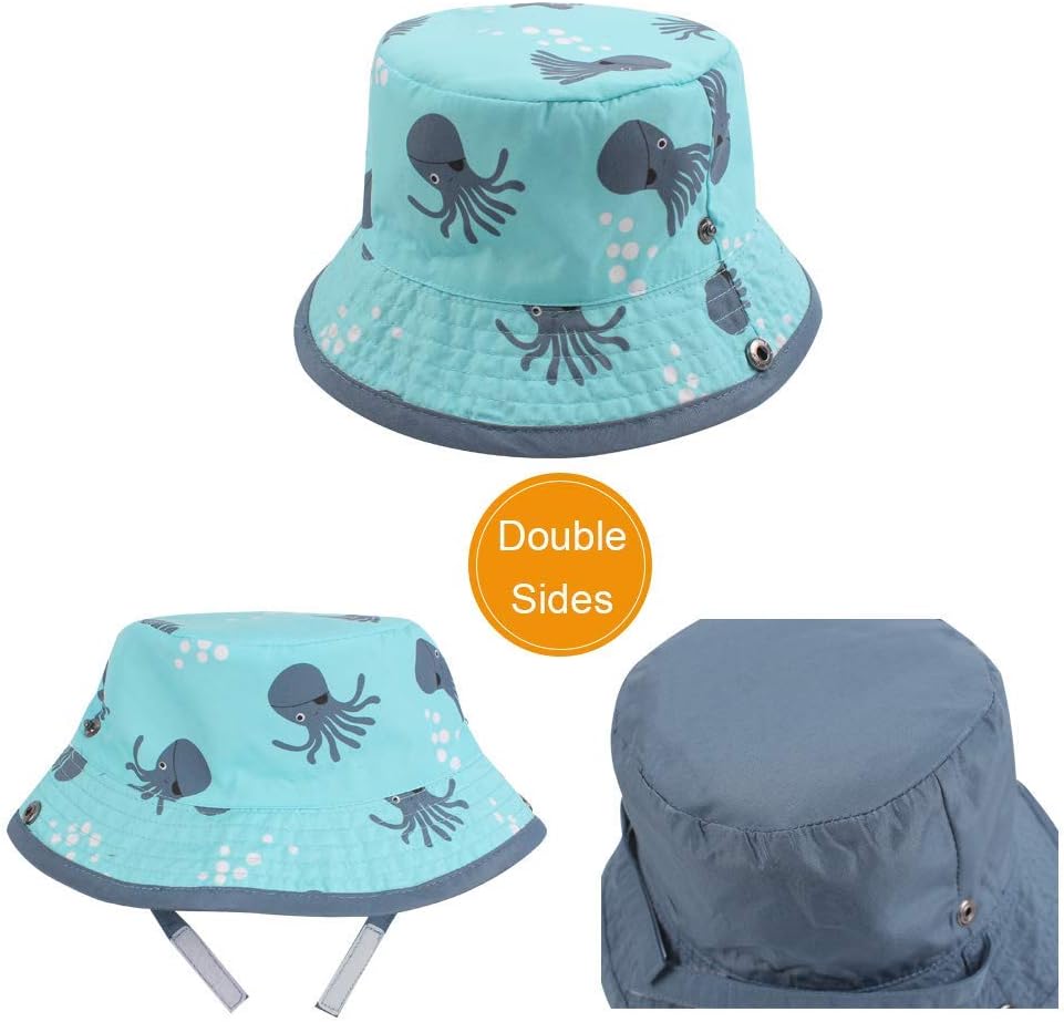 Adjustable Baby Sun Hat for Boys Girls UV Protection UPF 50