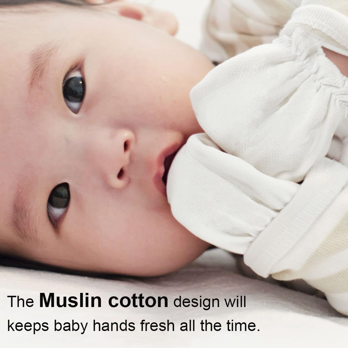 Newborn No-Skid Mittens
