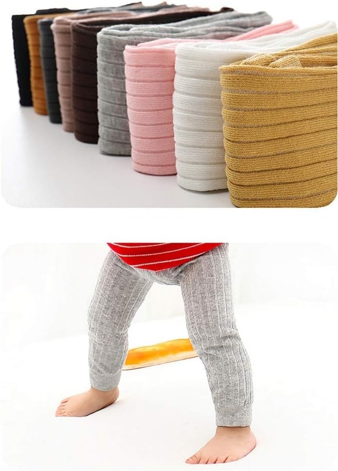 EachWell Cotton Knit Leggings for Baby Girls