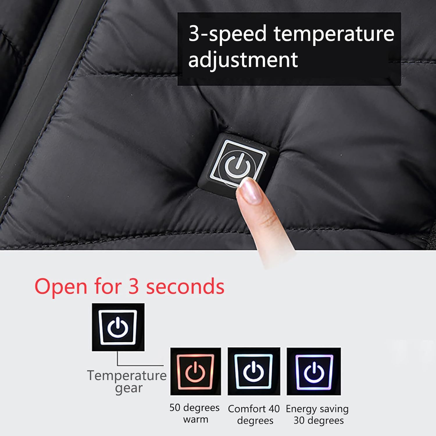 Heated Vest Perfect for Cooling Off and skiing