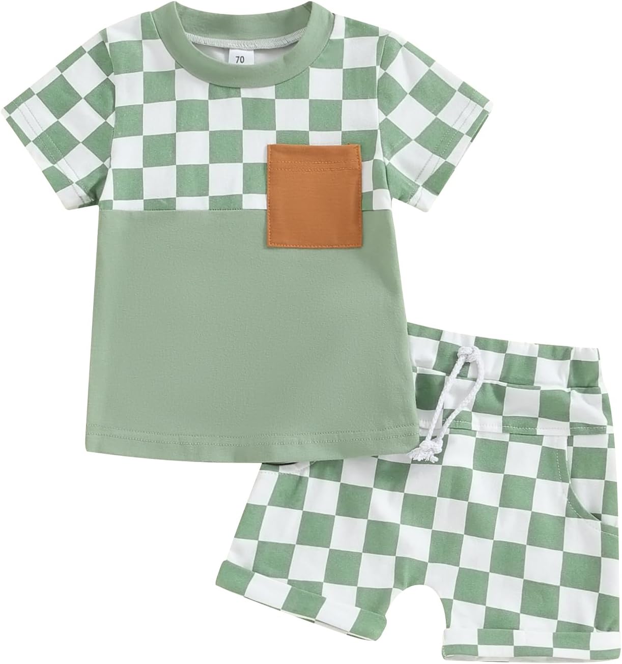 AllShope Adorable Toddler Boys Summer T-Shirt Set