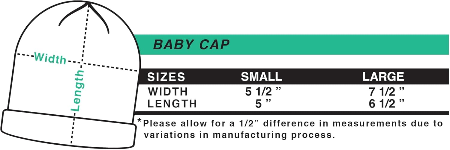 Cute Baby Beanie with Bagel Design