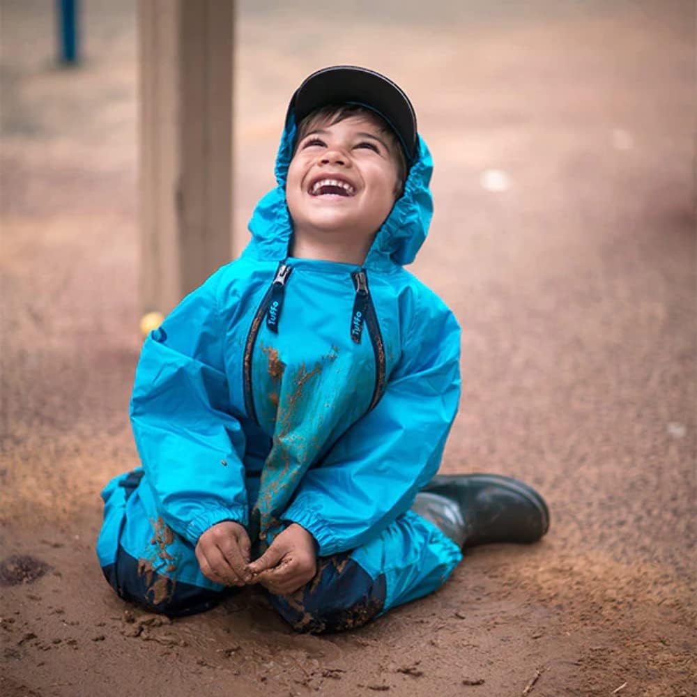 Tuffo baby boys waterproof coverall