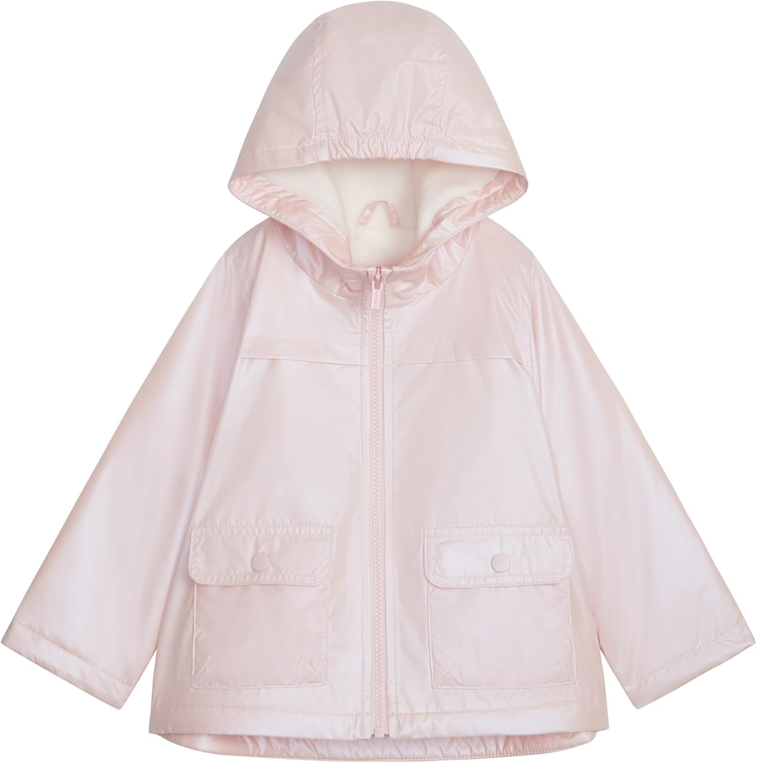 Carters Baby Girls Lightweight Fleece Lined Rain Jacket