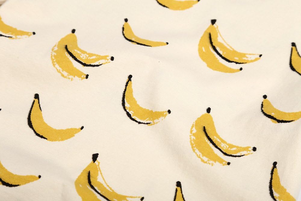 Sanlutoz Toddler Boys Banana T-Shirt Cotton Shorts Set