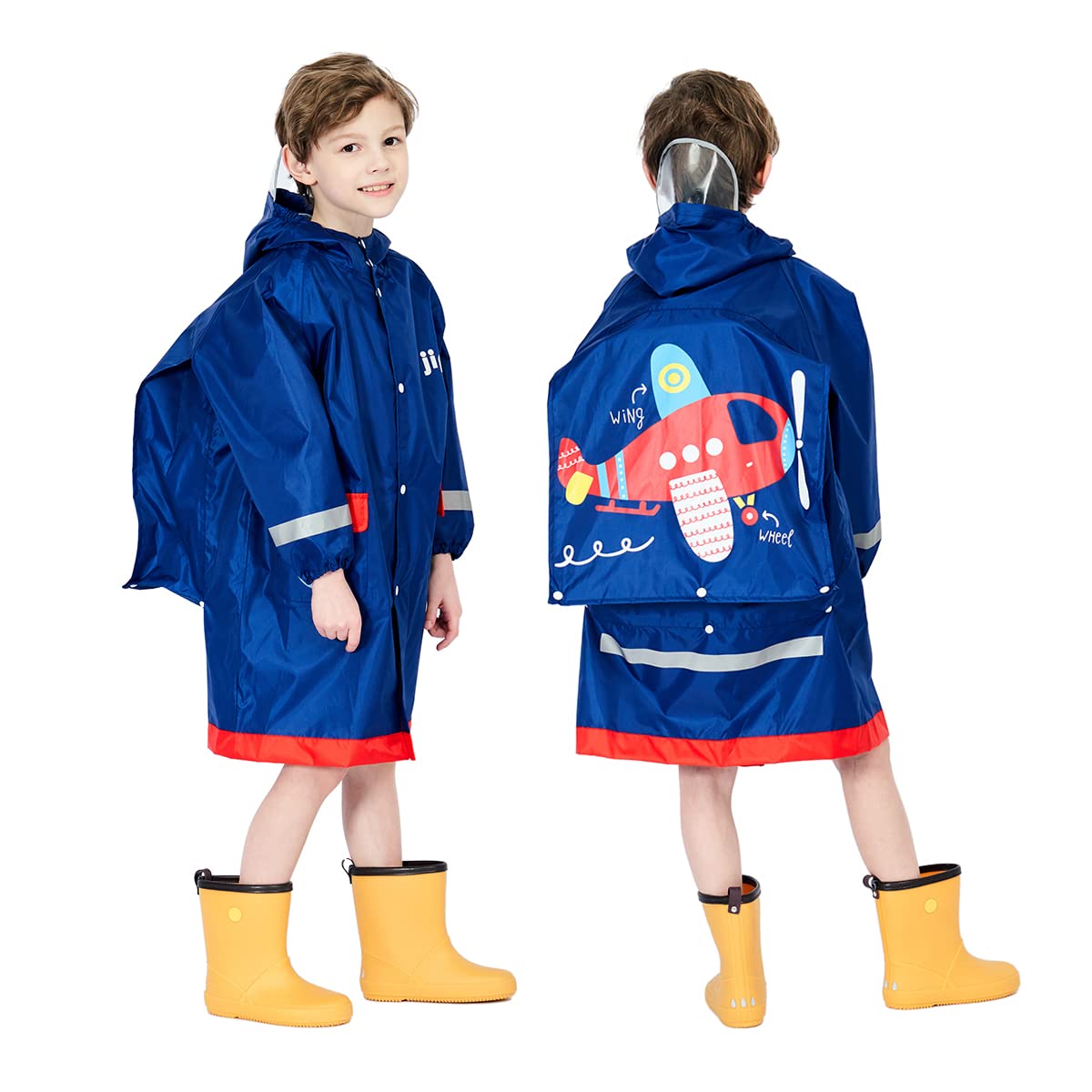 Fewlby Kids Raincoats Safe Durable Stylish