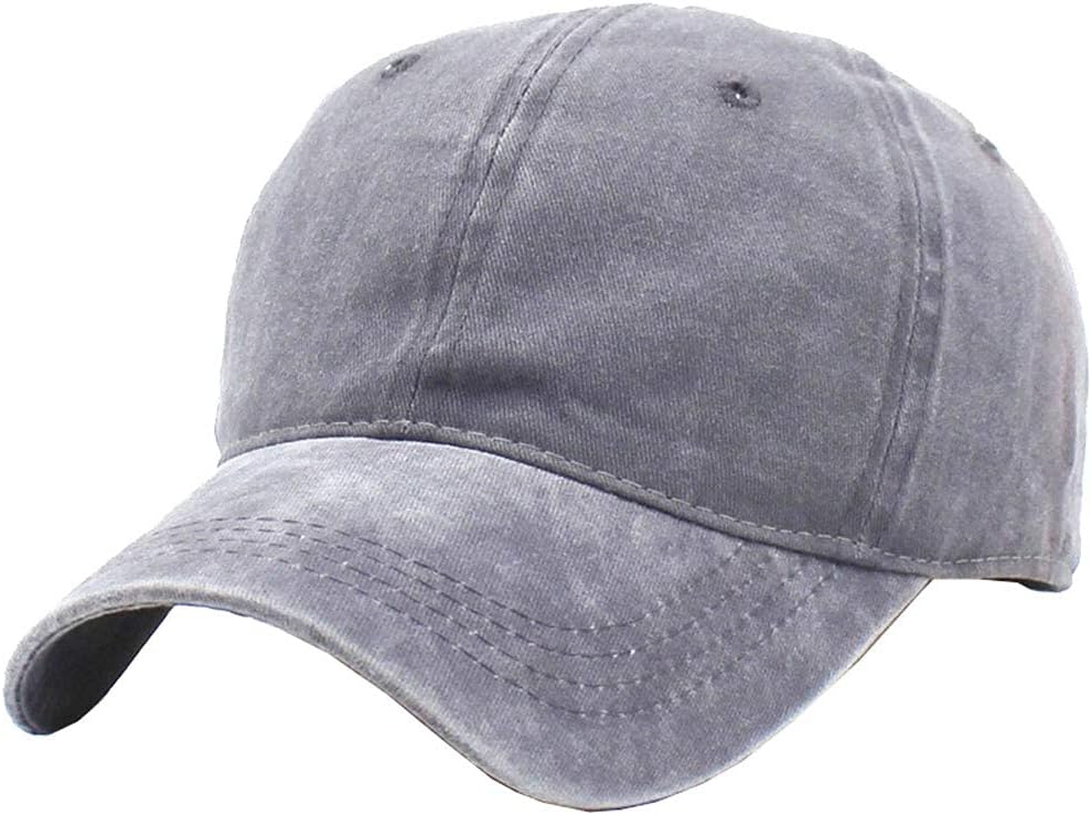 INOGIH Toddlers Baseball Hat Boys Kids Distressed-Washed Baseball Cap
