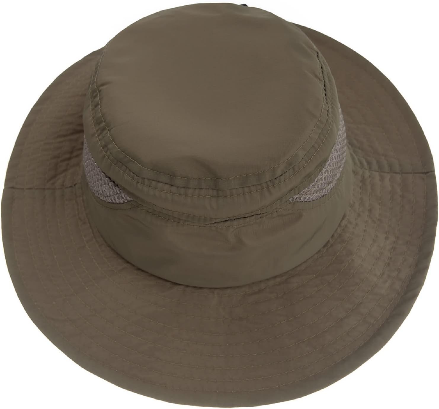 Adjustable wide-brim mesh sun hat UPF 50 for kids