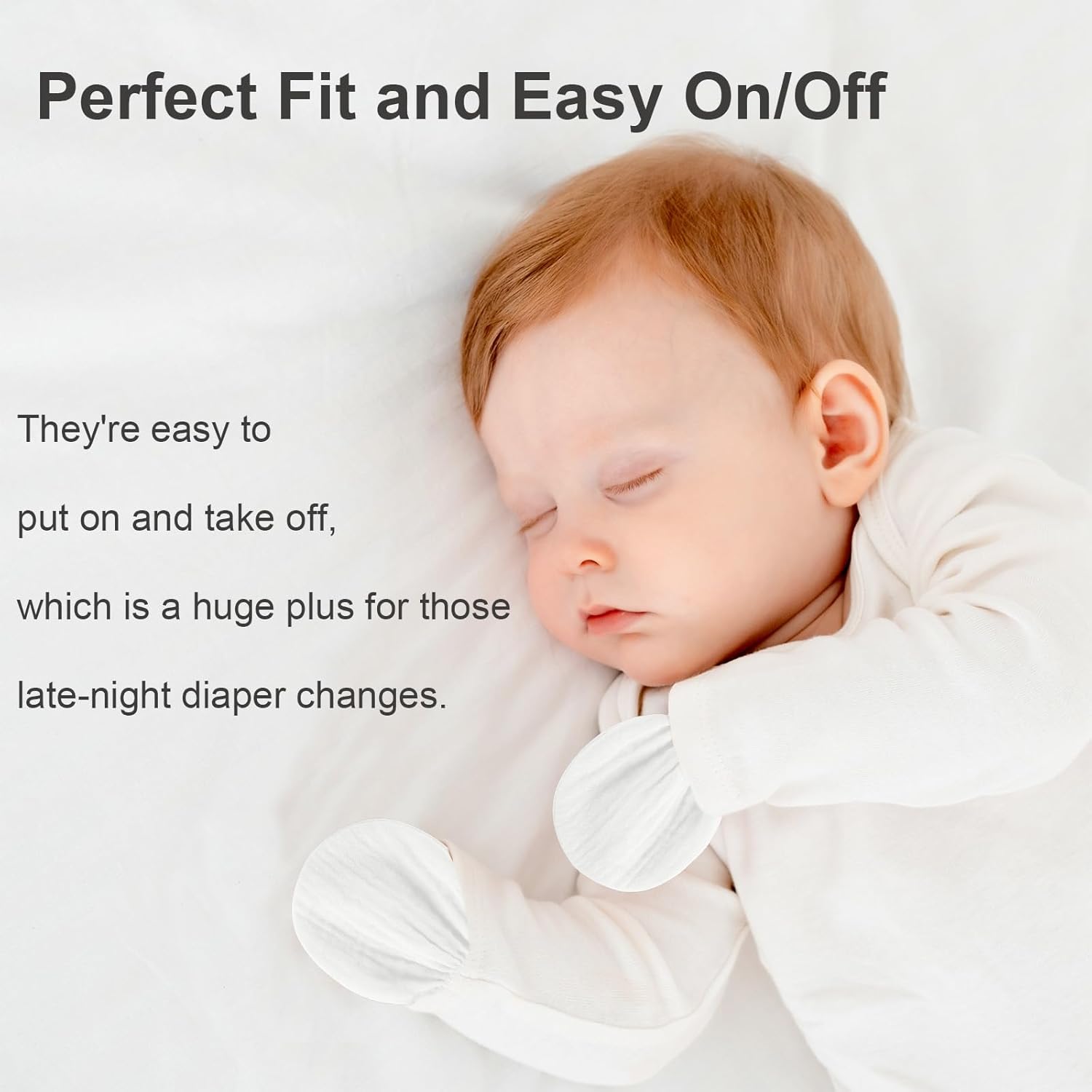 Newborn No-Skid Mittens