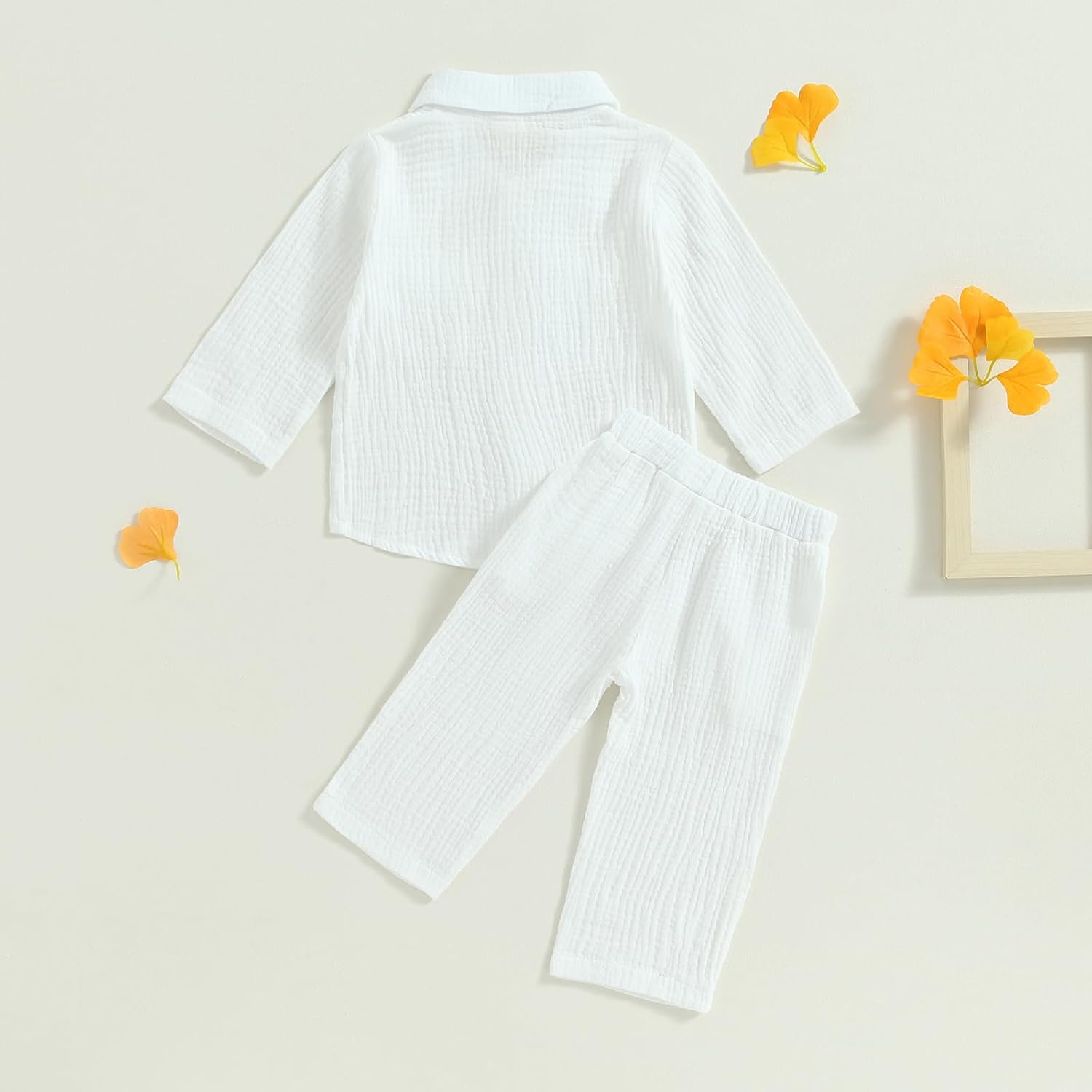 Perfect Fit ToddlerBamboo Polo Set-Cotton Mutation for FallWinter Growth