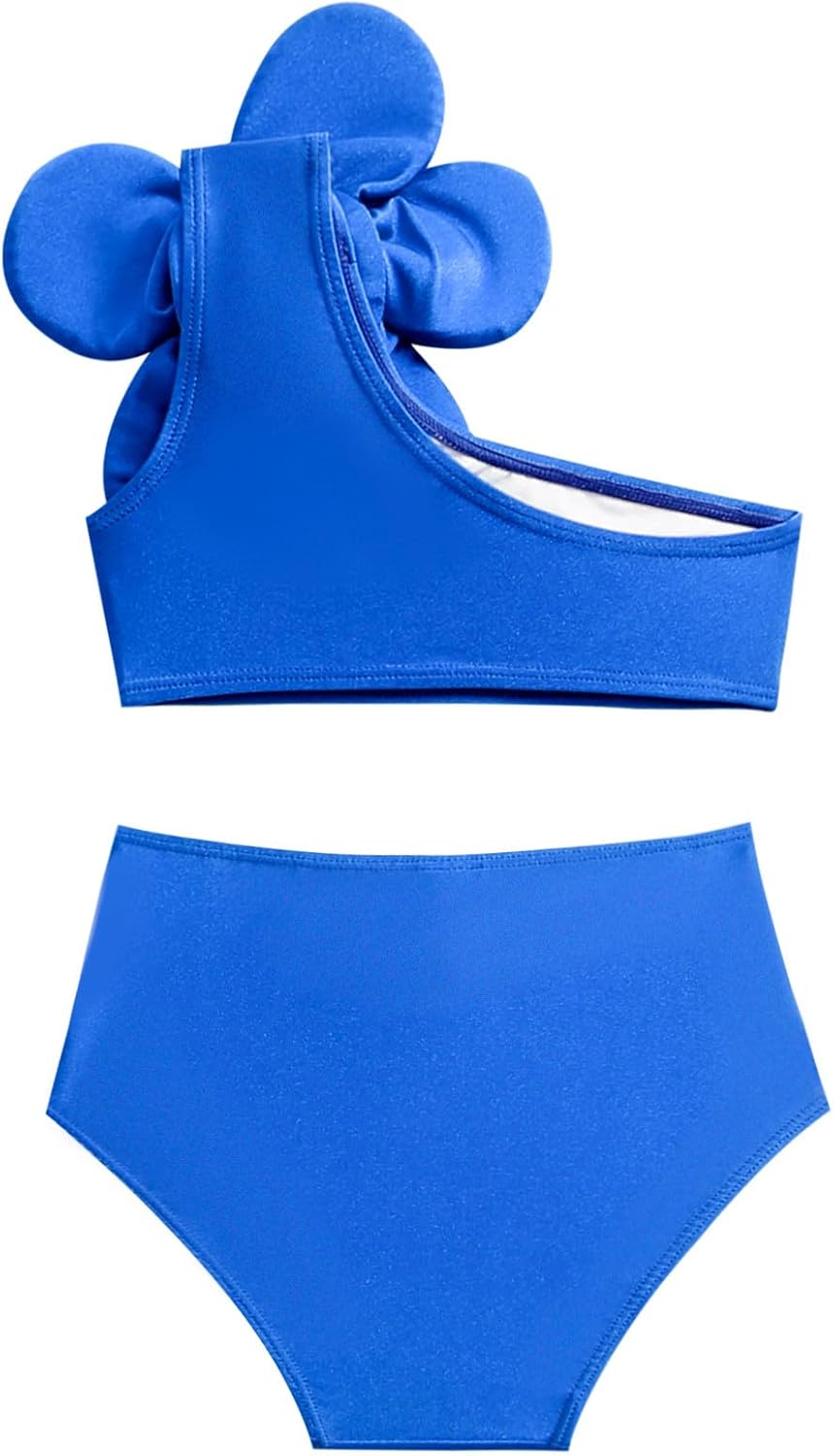 Ruffle One-Shoulder Toddler Swimsuit