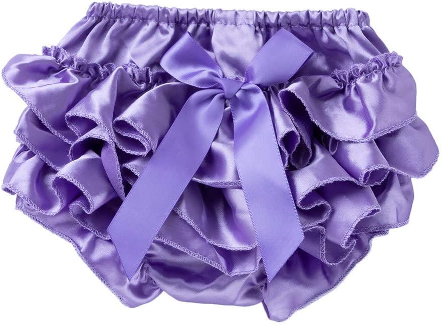 Comfortable Bowknot Ruffle Diaper for Toddler Girls
