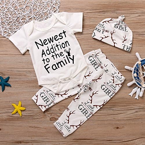 Newborn Suit for Baby shower - deer print